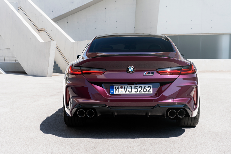 Illustration of the article Just Look How Purple This 600 hp BMW M8 Gran Coupe is